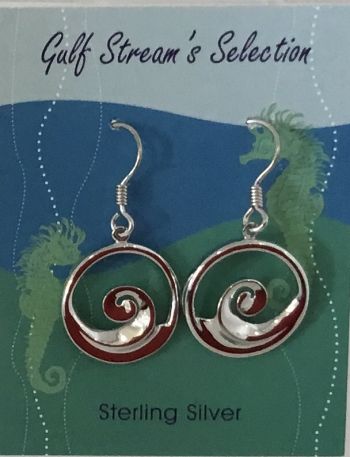 Gulf Stream Gifts, Wave Earrings